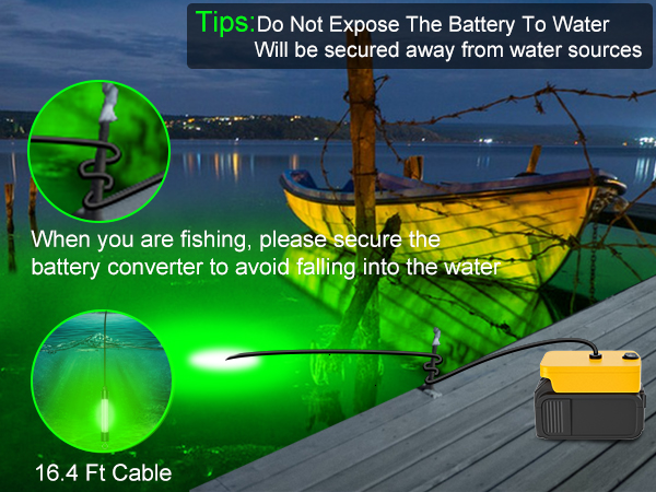 night fishing lights