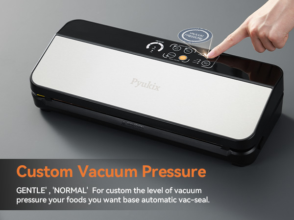 food vacuum sealer machine for custom vacuum pressure