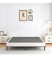 ROIL 7 Inch Queen Box Spring, Heavy Duty Metal Bed Base Mattress Foundation with Fabric Cover, 35...