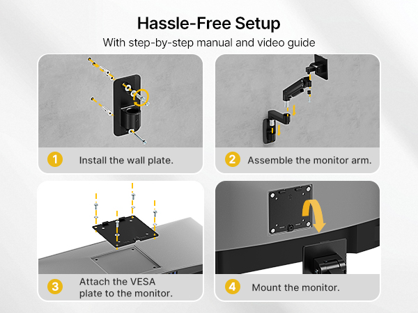 computer wall mount