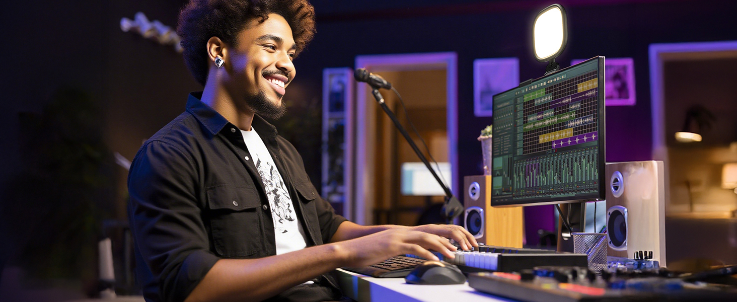 laptop light clip on