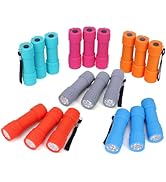 FASTPRO 18-Pack, 9-LED Mini Flashlight Set, AAA Batteries are Included and Pre-Installed, Perfect...
