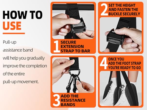 Pull Up Assist System Setup Steps