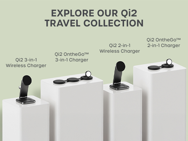 OntheGo 2-in-1 Wireless Charger