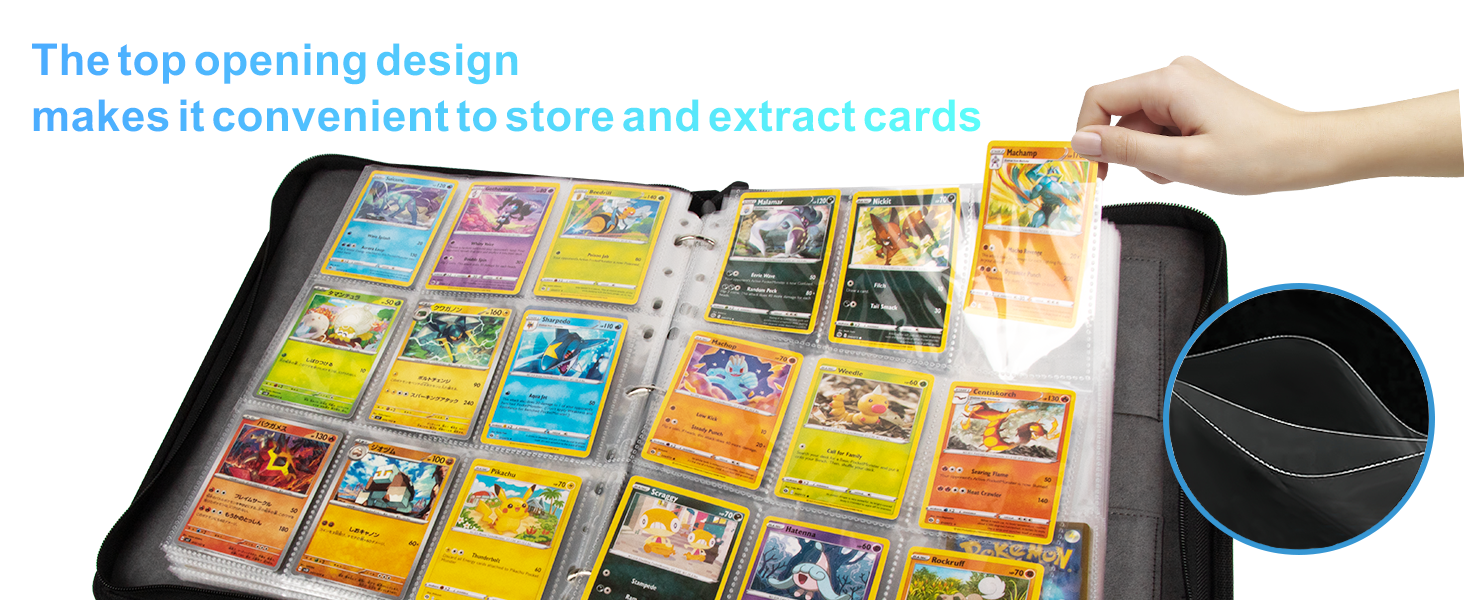 trading card binder