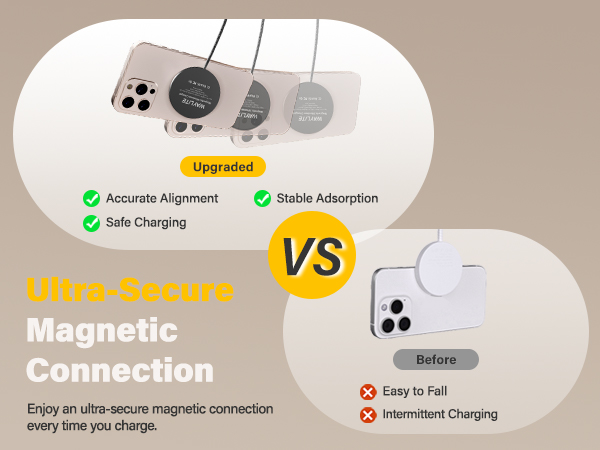 wireless charger for travel office home use