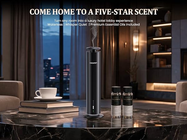 Hotel scent diffuser set
