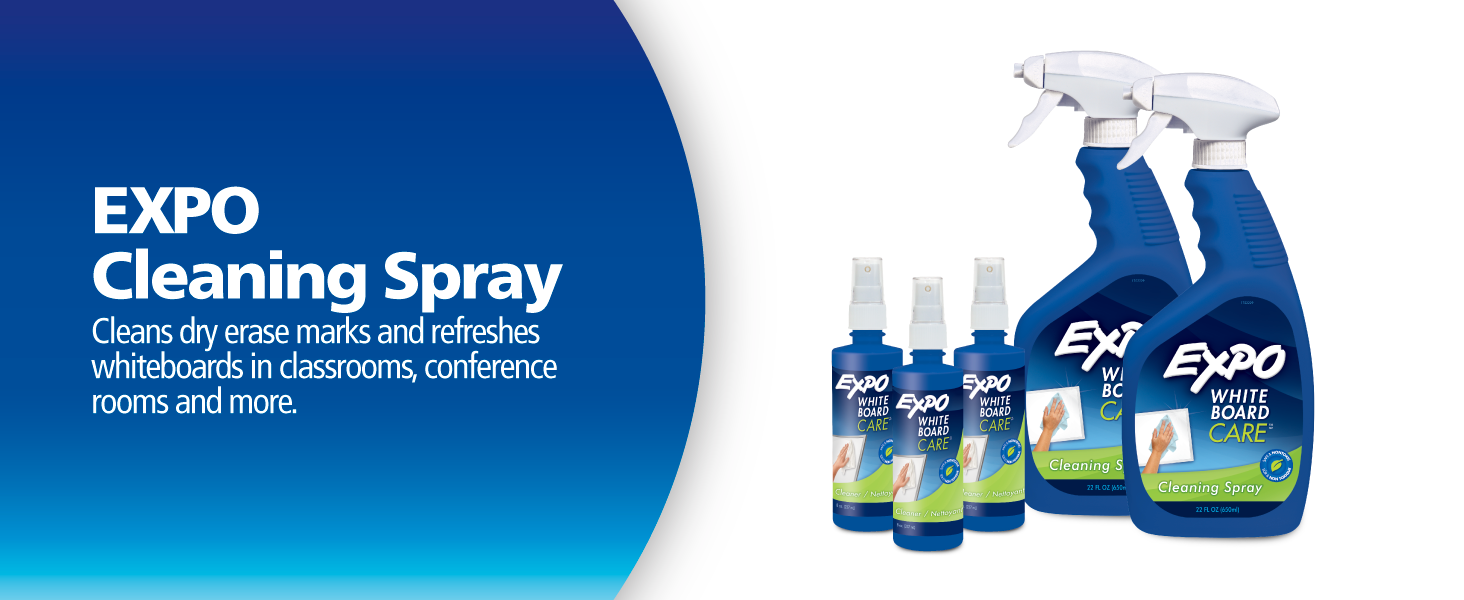 expo markers dry erase wet clean school classroom teacher home office cleaning spray whiteboard