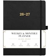 2026-2027 Planner - Weekly and Monthly Planner 2026-2027, Jul.2026 - Jun.2027, 9" x 11", 26-27 Ca...