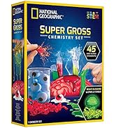 NATIONAL GEOGRAPHIC Gross Science Kit - 45 Gross Science Experiments- Dissect a Brain, Make Slime...