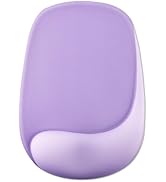 Mouse Pad with Wrist Rest Support, Ergonomic Mousepad with Comfortable Gel Cushion, Gaming Mouse ...