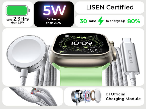 apple watch charger fast charging usb c apple watch fast charger usbc iwatch charger charging cable