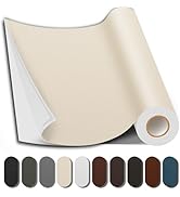 Shagoom Leather Repair Patch, 17X79 Inch Repair Patch Self Adhesive Waterproof, DIY Large Vinyl P...