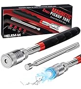 Tools Gifts for Men Stocking Stuffers Christmas - Magnetic Pickup Tool for Mens Gifts LED Telesco...