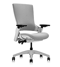 CLATINA Swivel Executive Computer Chair with 3D Armrest and Lumbar Support, Adjustable Ergonomic Fab...