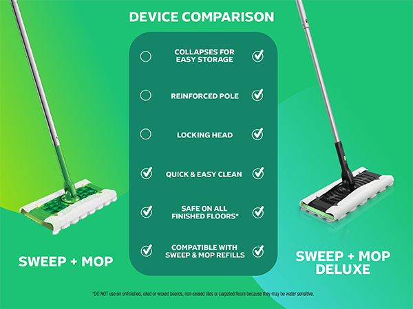 swiffer sweep &amp; mop deluxe is an upgrade from the older swiffer sweep and mop 