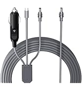 CHGRNLF Starlink Mini Cable 3 in 1 10FT/3M, 140W Input USB C to DC Power Cable, 12V-24V DC Car Po...