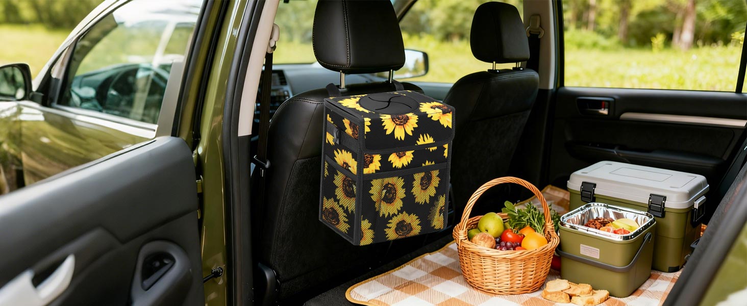 Car Trash Can