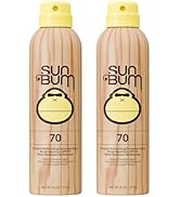 Sun Bum Original SPF 70 Sunscreen Body Spray - Broad Spectrum Moisturizing Sunscreen with Vitamin...