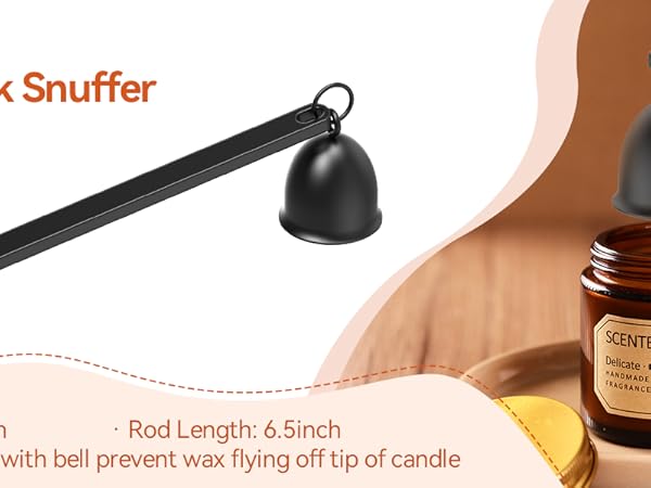 Candle extinguishers prevent fires.