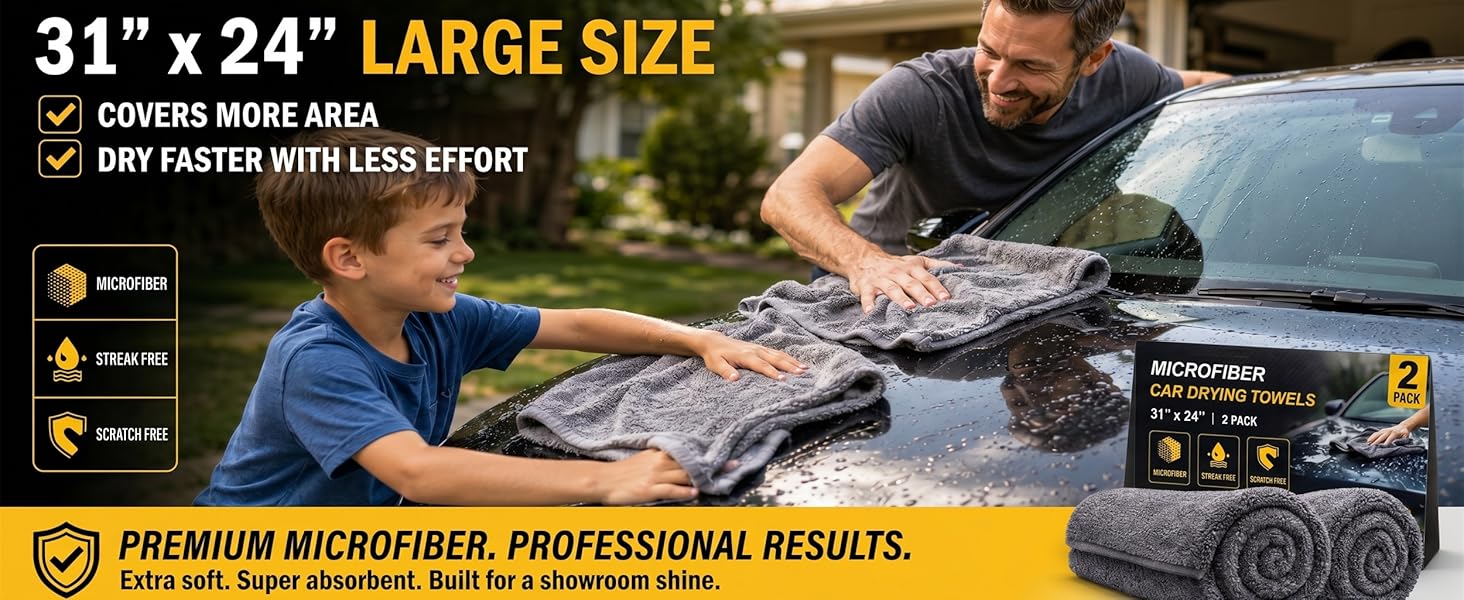 car cleaning supplies