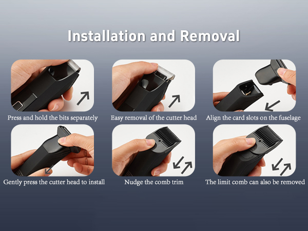 Adjustable mens body trimmer