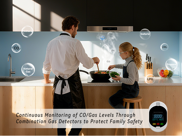 Combustible Gases &amp; Co Alarm Detectors
