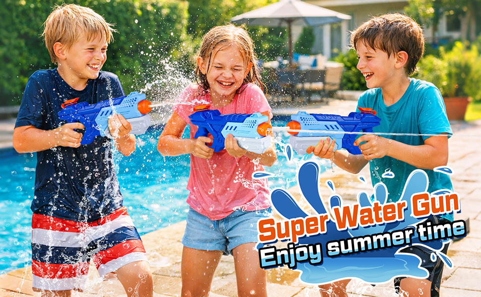 Family summer activities Squirt Water Toy Gun Super Blaster Soaker