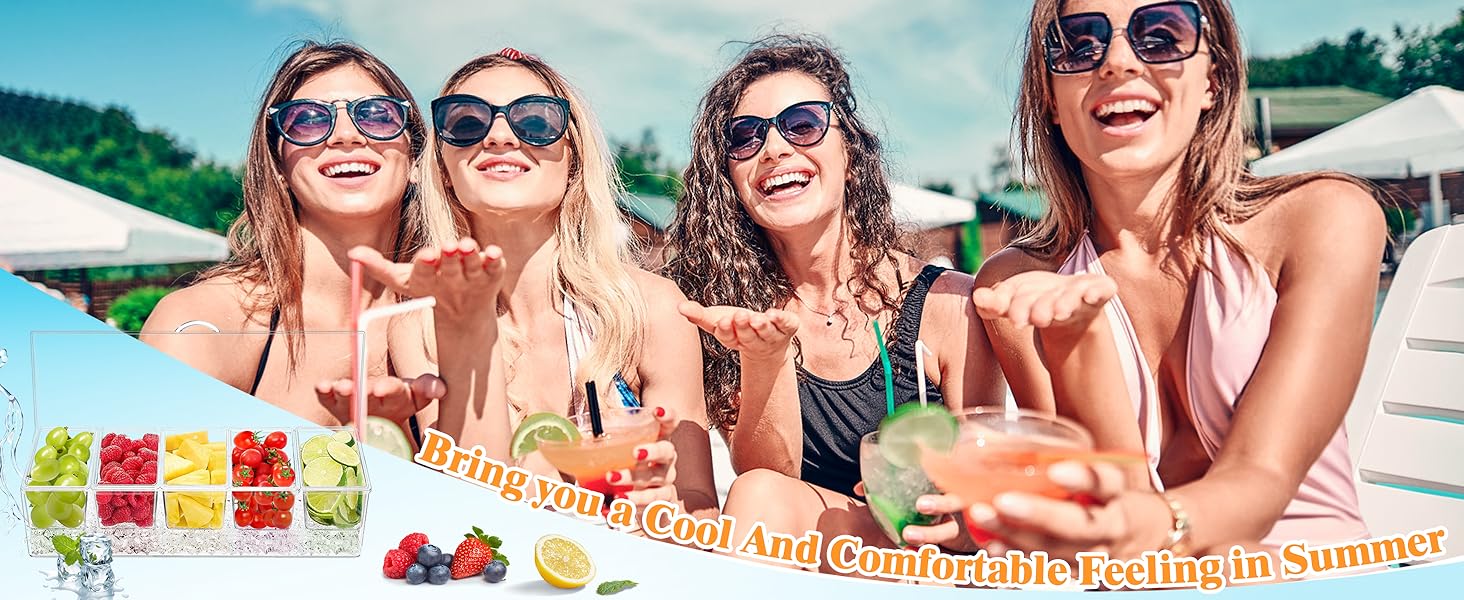summer condiment containers