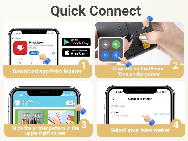 label maker machine with tape