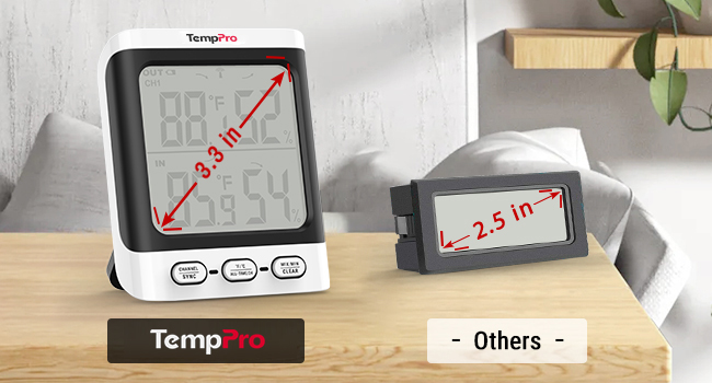 indoor thermometer for room temperature analog thermopro thermometer wifi temperature sensor