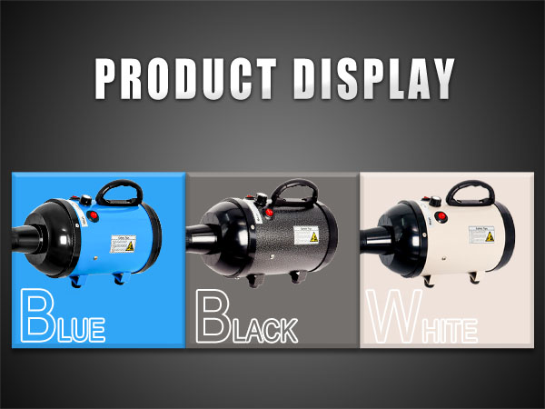 Dog Hair Dryer High Velocity Professional Dog Blow Dryer