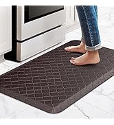 HappyTrends Kitchen Mat Cushioned Anti-Fatigue Kitchen Rug,17.3"x 28",Thick Waterproof Non-Slip K...