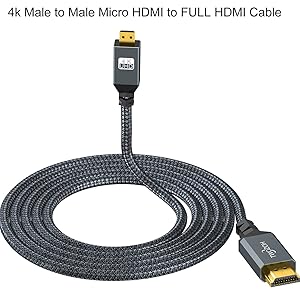  Micro HDMI to HDMI Cable