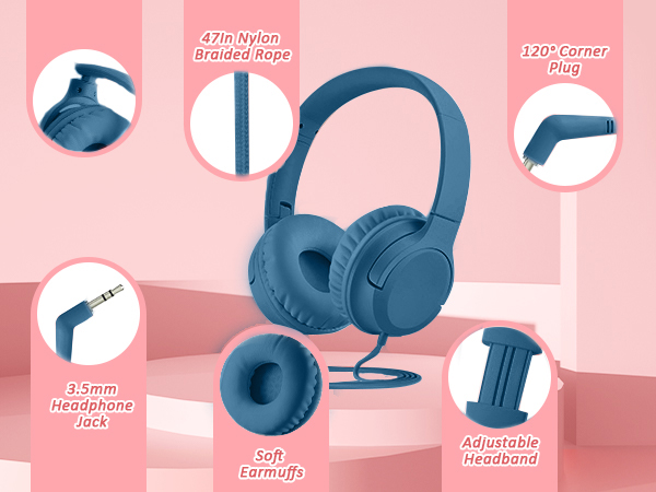 Kids Headphones Blue