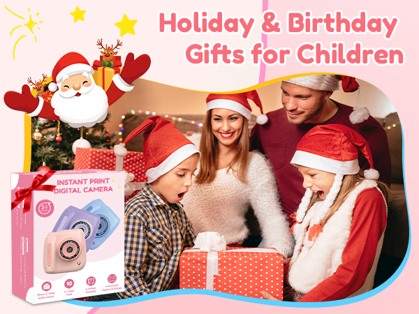 kids printing camera