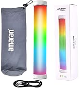 Aputure Amaran PT1c Pixel Tube Light Wand,6W RGBWW Full Color Led Video Light CCT 2,700K to 10,00...