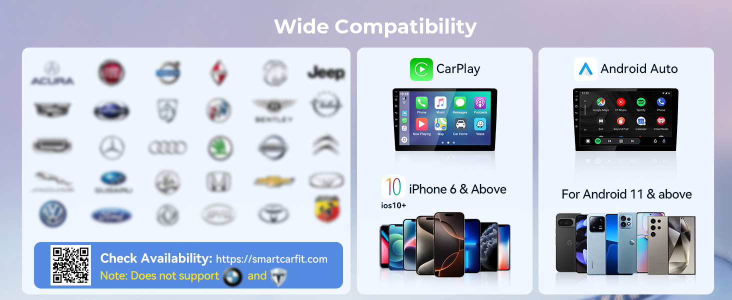 wide compatibility