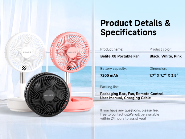 portable fan