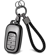PIFOOG Key Fob Cover Fit for Honda Accord Civic CR-V Pilot HR-V 2022-2026, 5-Button Soft TPU 