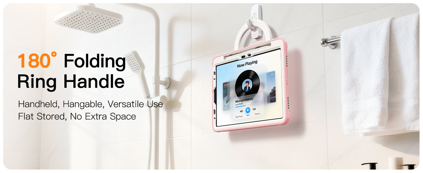 180° foldable for easy carrying hanging and space-saving storage