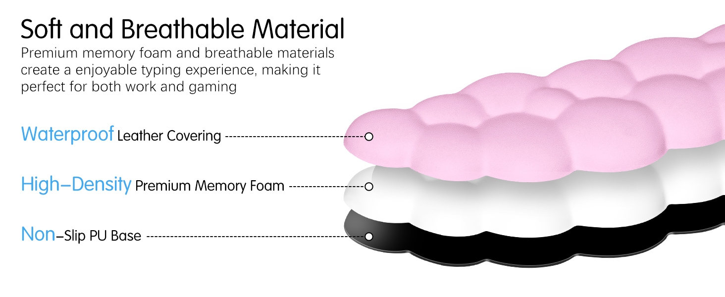 cloud wrist rest keyboard