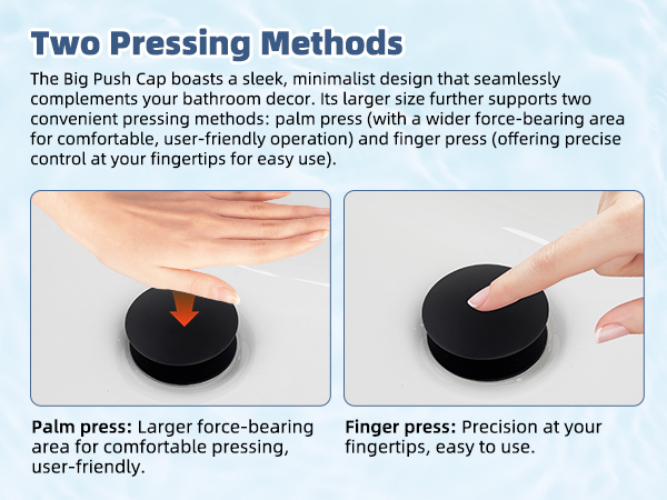 Big Push Cap Design
