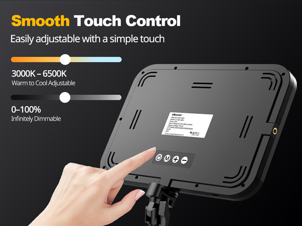 lighting for video recording