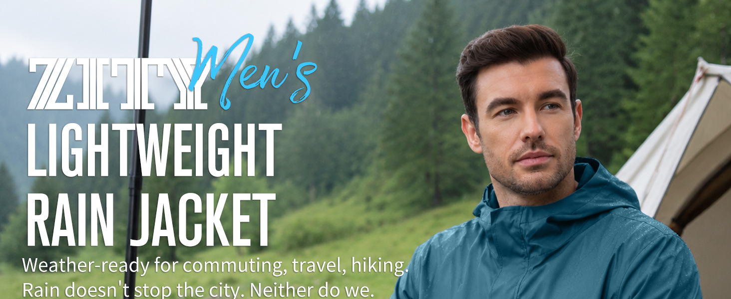 Weather-ready for commuting, travel, hiking