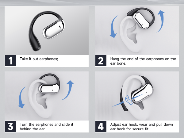open earbuds