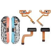 eXtremeRate ZL ZR Buttons Replacement Tactile Switches Ribbon Flex Cable for Joycon 2, Custom Lef...