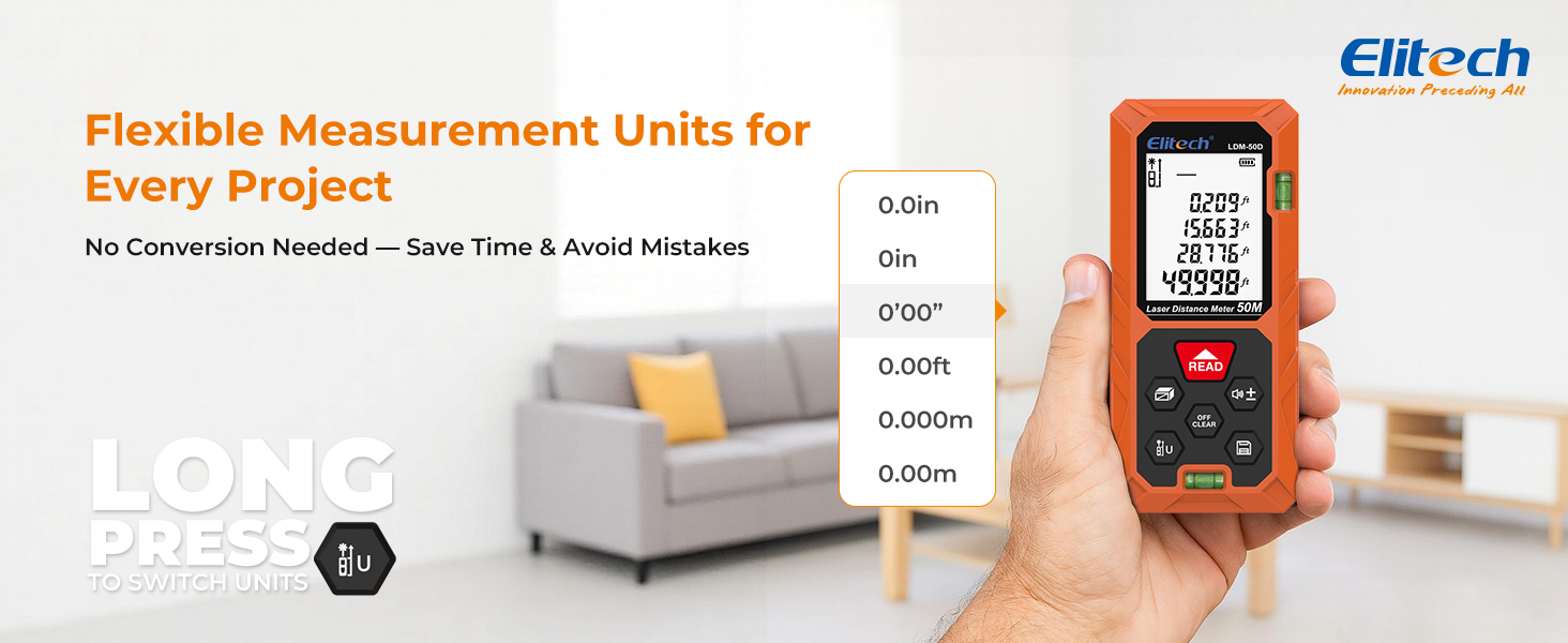height measuring laser