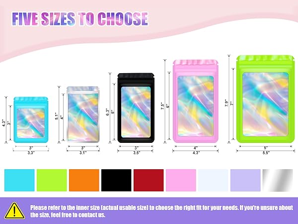 holographic bags
