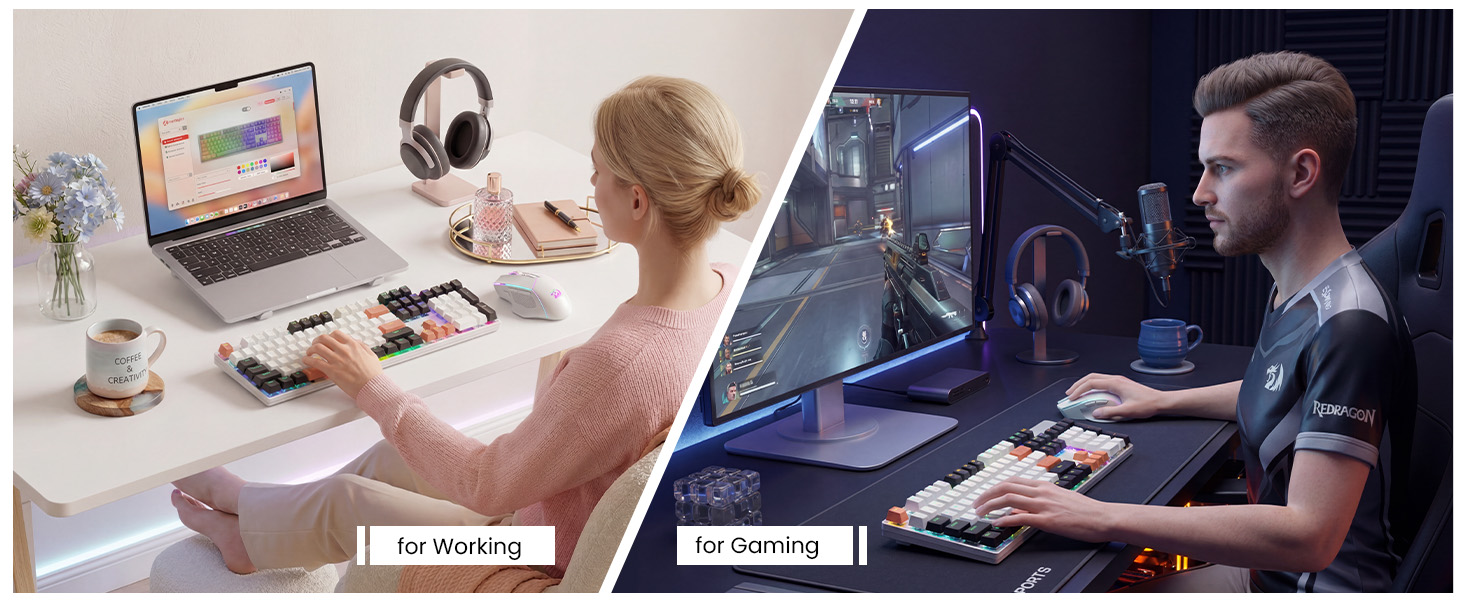 M814W for gaming for working
